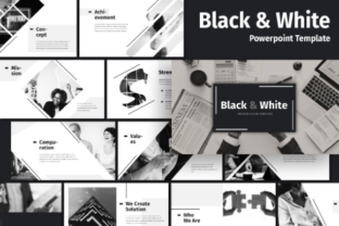 Black & White - Business Google Slides: Professional, Modern Design