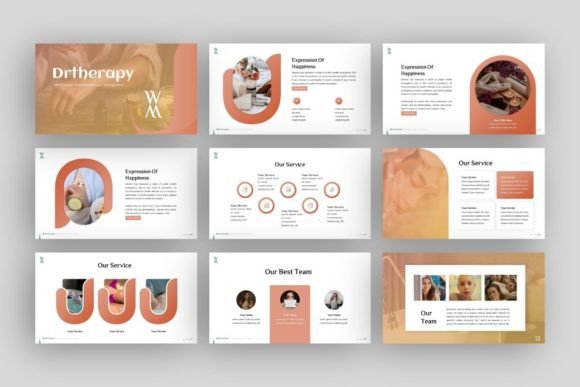 Drtherapy Wellness Presentation Template: A Modern Toolkit for Visual Storytelling