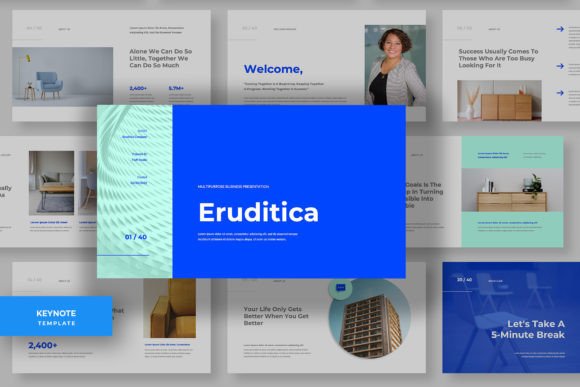 Eruditica: A Modern Business Keynote Template for Professionals