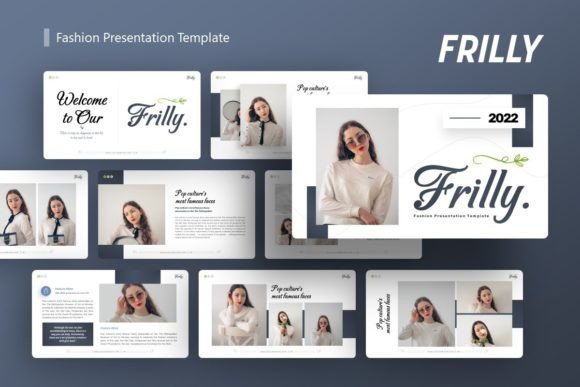 Fashion Presentation - Frilly: A Versatile Template for Visual Storytelling
