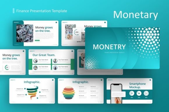Finance Presentation - Monetary: A Modern Design Asset