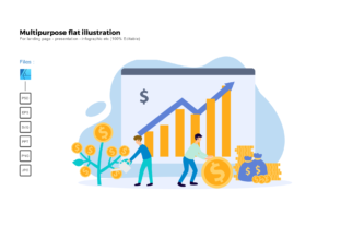 Flat Illustration Investment Plan: A Visual Guide for Modern Brands