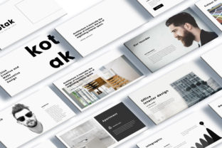 Kotak Interior Design Google Slides: A Modern Template for Creatives