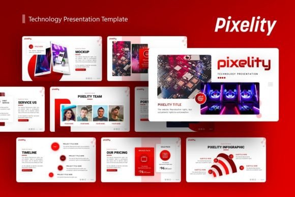 Pixelity: The Modern Template for Powerful Tech Presentations
