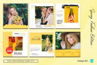 Refresh Your Social Presence: The Instagram Feed - Spring Feed Template