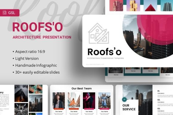 Roofs'o: A Modern Template for Architecture & Beyond