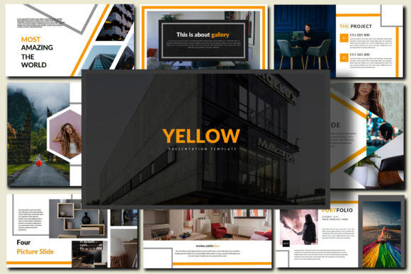 Yellow: A Modern Keynote Template for Impactful Presentations